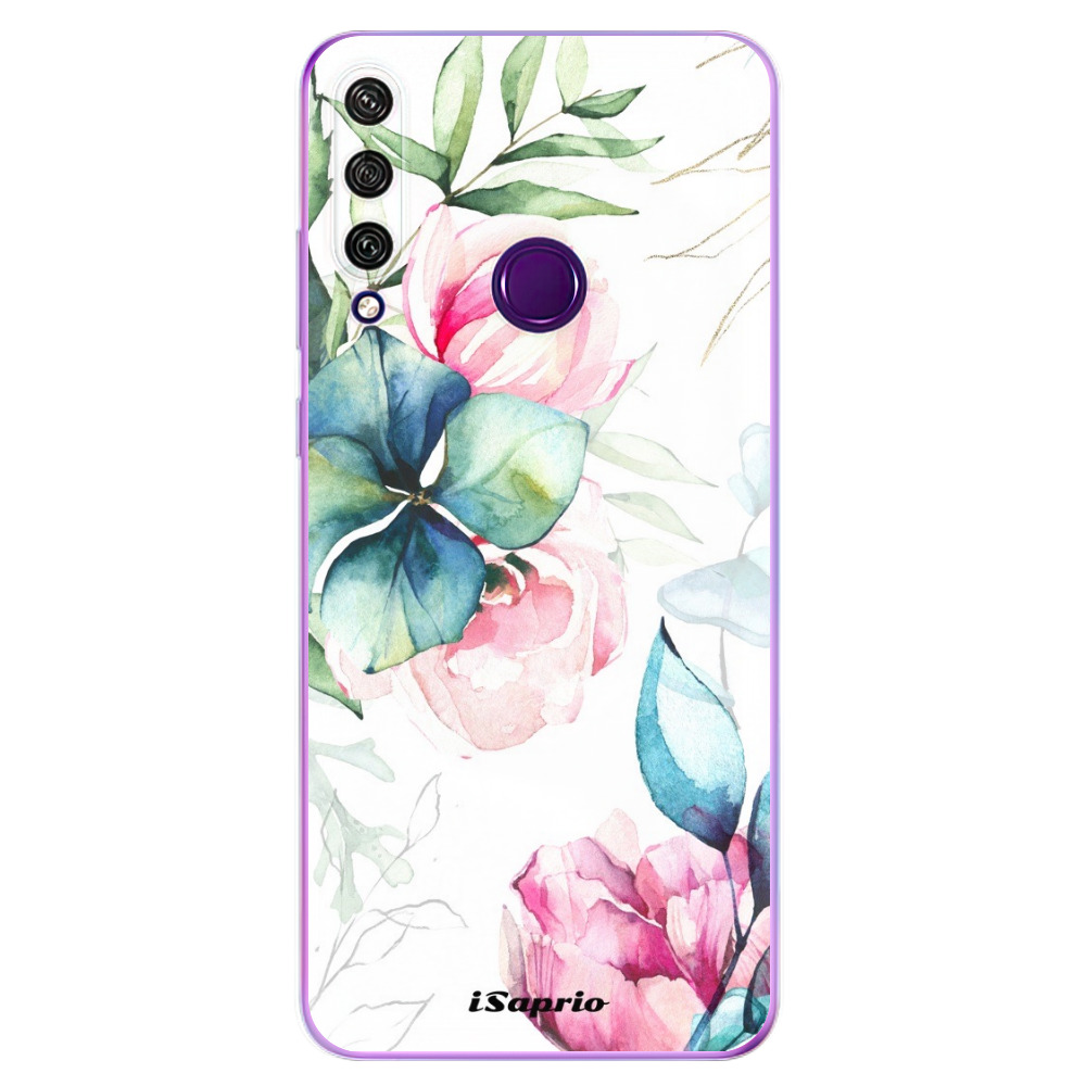 Odolné silikonové pouzdro iSaprio - Flower Art 01 - Huawei Y6p
