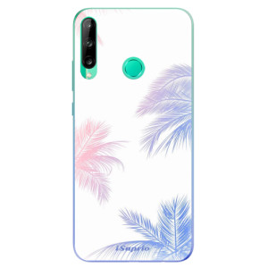Odolné silikonové pouzdro iSaprio - Digital Palms 10 na mobil Huawei P40 Lite E