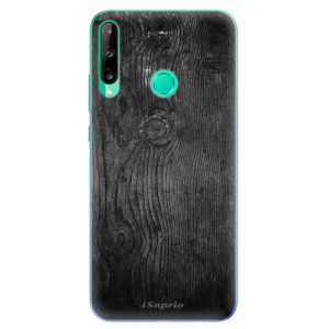 Odolné silikonové pouzdro iSaprio - Black Wood 13 na mobil Huawei P40 Lite E