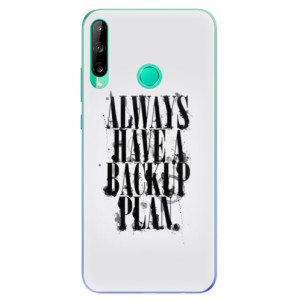 Odolné silikonové pouzdro iSaprio - Backup Plan na mobil Huawei P40 Lite E