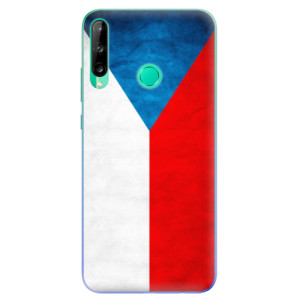 Odolné silikonové pouzdro iSaprio - Czech Flag na mobil Huawei P40 Lite E