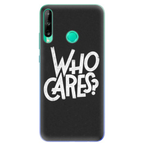 Odolné silikonové pouzdro iSaprio - Who Cares na mobil Huawei P40 Lite E