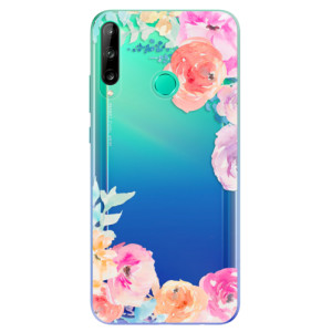 Odolné silikonové pouzdro iSaprio - Flower Brush na mobil Huawei P40 Lite E