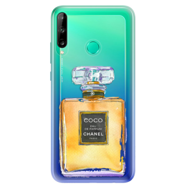 Odolné silikonové pouzdro iSaprio - Chanel Gold - Huawei P40 Lite E