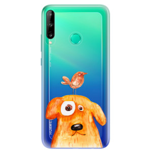 Odolné silikonové pouzdro iSaprio - Dog And Bird na mobil Huawei P40 Lite E