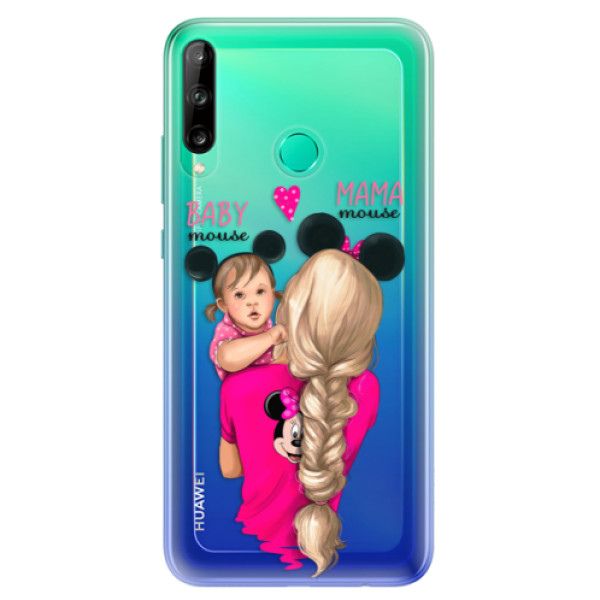 Odolné silikonové pouzdro iSaprio - Mama Mouse Blond and Girl - Huawei P40 Lite E