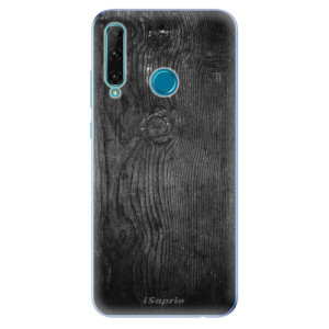 Odolné silikonové pouzdro iSaprio - Black Wood 13 na mobil Honor 20e / Honor 20 Lite