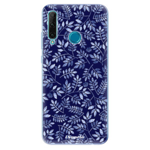 Odolné silikonové pouzdro iSaprio - Blue Leaves 05 na mobil Honor 20e / Honor 20 Lite