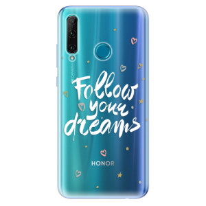 Odolné silikonové pouzdro iSaprio - Follow Your Dreams - white na mobil Honor 20e / Honor 20 Lite