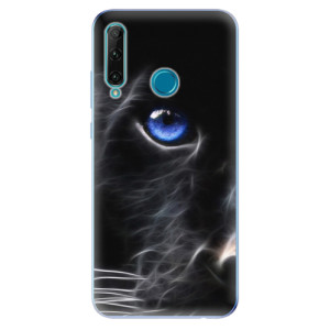 Odolné silikonové pouzdro iSaprio - Black Puma na mobil Honor 20e / Honor 20 Lite