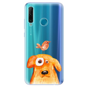 Odolné silikonové pouzdro iSaprio - Dog And Bird na mobil Honor 20e / Honor 20 Lite