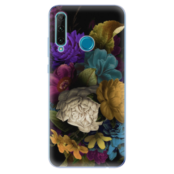 Odolné silikonové pouzdro iSaprio - Dark Flowers na mobil Honor 20e / Honor 20 Lite (Odolný silikonový kryt, obal, pouzdro iSaprio s motivem Dark Flowers na mobilní telefon Honor 20e / Honor 20 Lite)