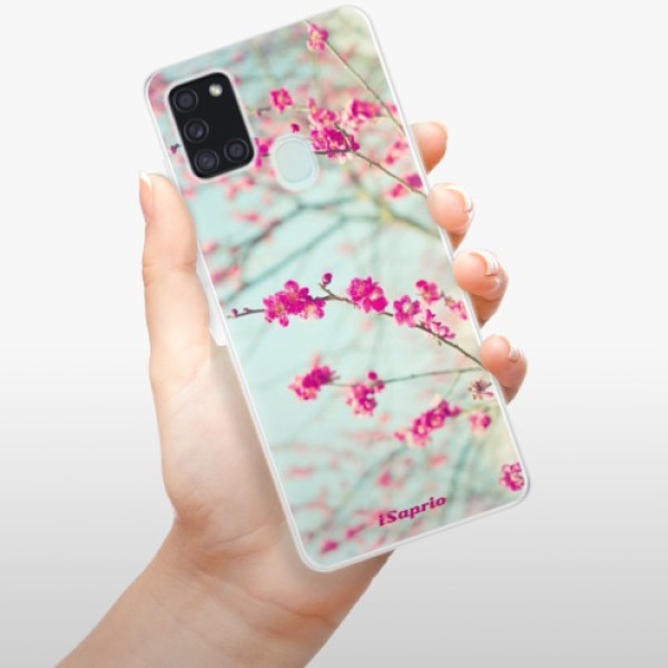 Silikonové pouzdro iSaprio - Samsung Galaxy A21s - Blossom 01