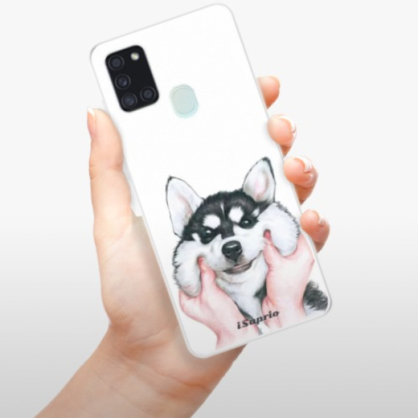 Silikonové pouzdro iSaprio - Samsung Galaxy A21s - Malamute 01
