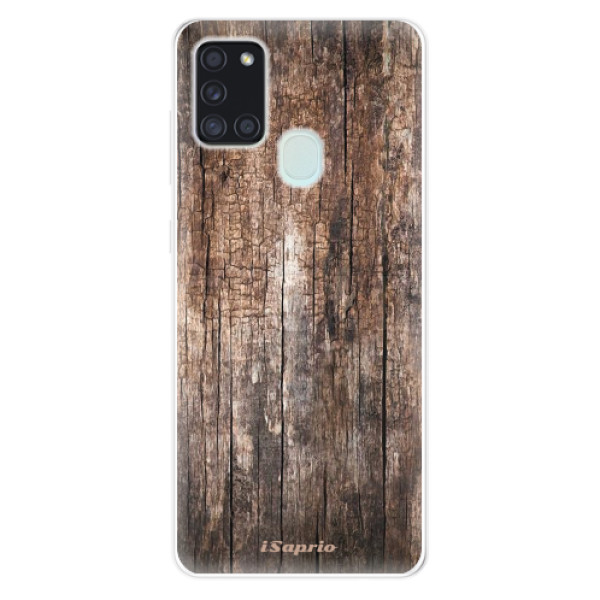 Odolné silikonové pouzdro iSaprio - Wood 11 - Samsung Galaxy A21s