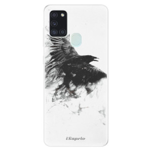 Silikonové pouzdro iSaprio - Samsung Galaxy A21s - Dark Bird 01