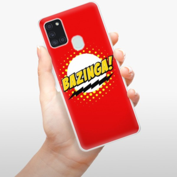 Silikonové pouzdro iSaprio - Samsung Galaxy A21s - Bazinga 01