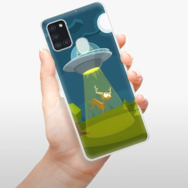 Silikonové pouzdro iSaprio - Samsung Galaxy A21s - Alien 01