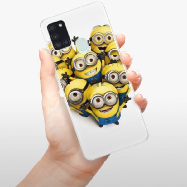 Silikonové pouzdro iSaprio - Samsung Galaxy A21s - Mimons 01