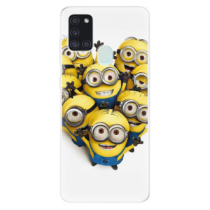 Silikonové pouzdro iSaprio - Samsung Galaxy A21s - Mimons 01