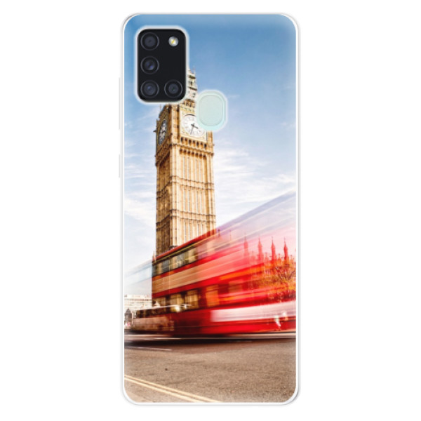 Odolné silikonové pouzdro iSaprio - London 01 - Samsung Galaxy A21s