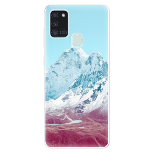 Odolné silikonové pouzdro iSaprio - Highest Mountains 01 - Samsung Galaxy A21s