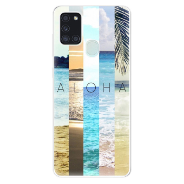 Odolné silikonové pouzdro iSaprio - Aloha 02 - Samsung Galaxy A21s