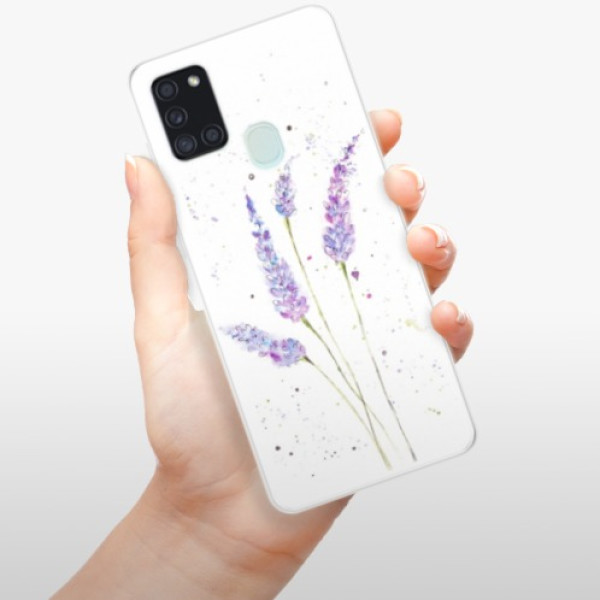 Silikonové pouzdro iSaprio - Samsung Galaxy A21s - Lavender
