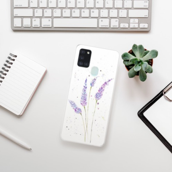 Silikonové pouzdro iSaprio - Samsung Galaxy A21s - Lavender
