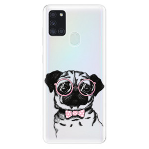 Silikonové pouzdro iSaprio - Samsung Galaxy A21s - The Pug