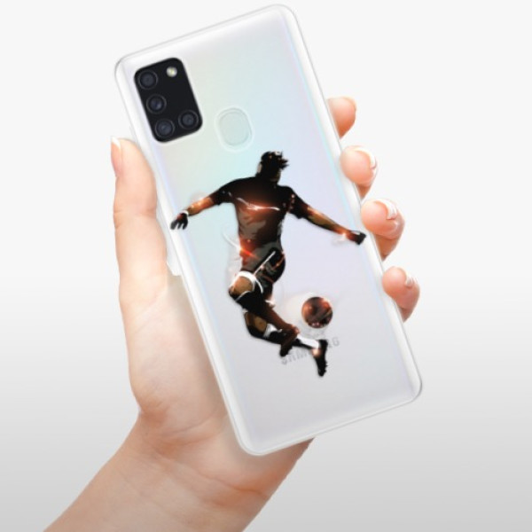 Silikonové pouzdro iSaprio - Samsung Galaxy A21s - Fotball 01