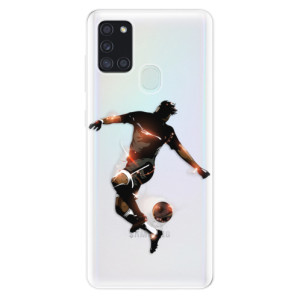 Silikonové pouzdro iSaprio - Samsung Galaxy A21s - Fotball 01