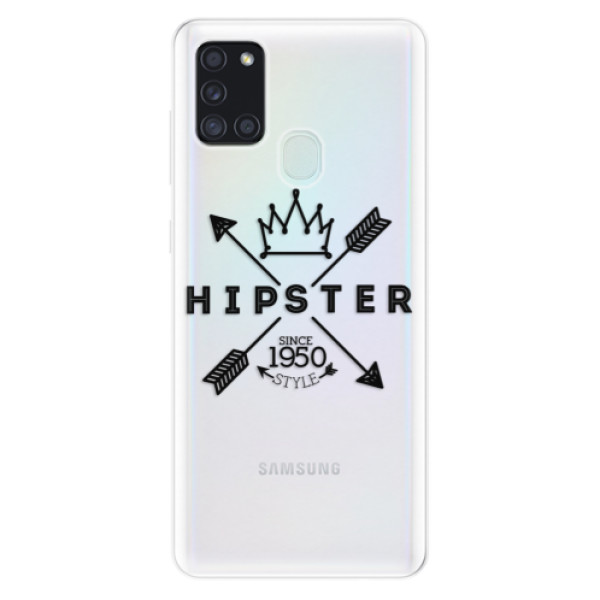 Odolné silikonové pouzdro iSaprio - Hipster Style 02 - Samsung Galaxy A21s