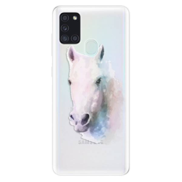 Odolné silikonové pouzdro iSaprio - Horse 01 - Samsung Galaxy A21s