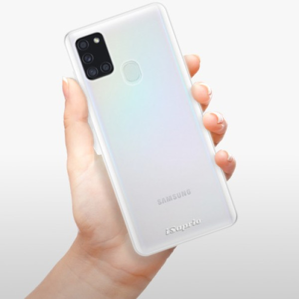 Silikonové pouzdro iSaprio - Samsung Galaxy A21s - 4Pure čiré