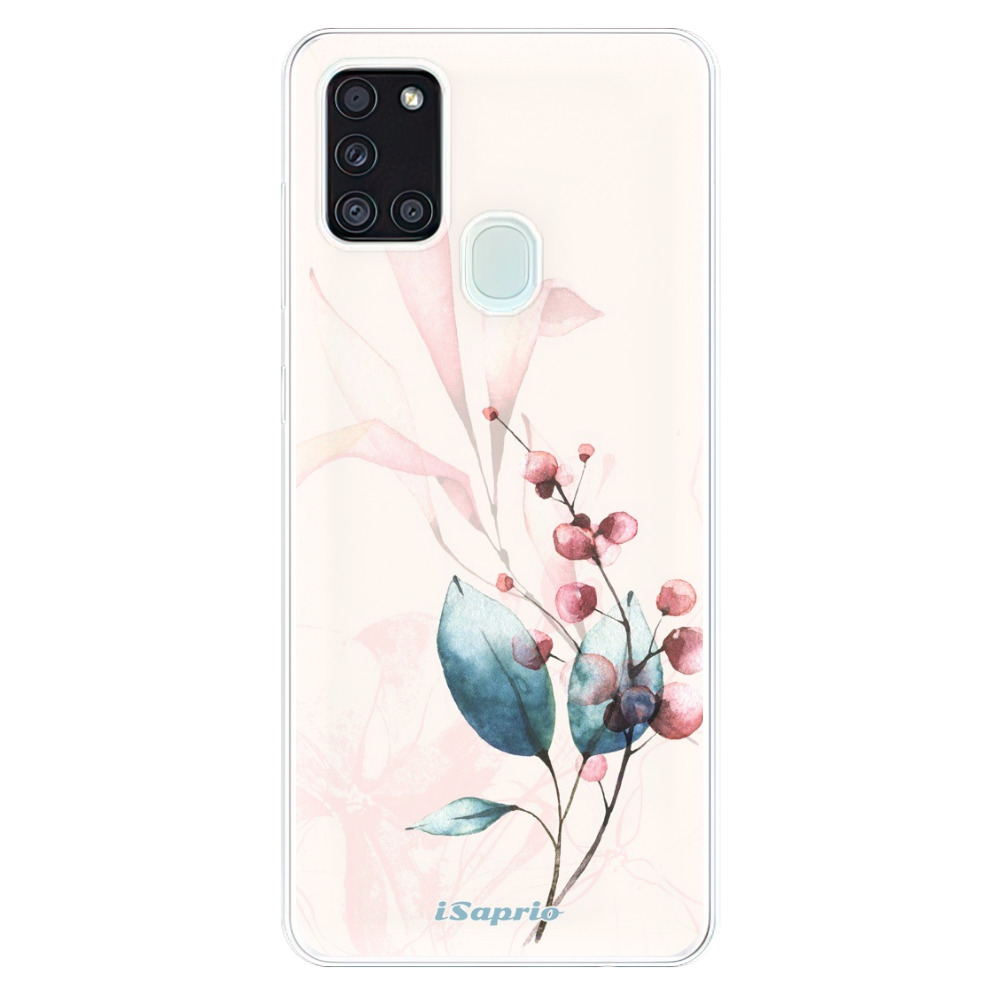 Odolné silikonové pouzdro iSaprio - Flower Art 02 - Samsung Galaxy A21s