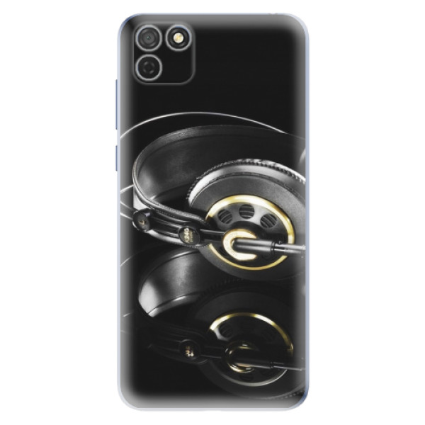 Odolné silikonové pouzdro iSaprio - Headphones 02 - Honor 9S