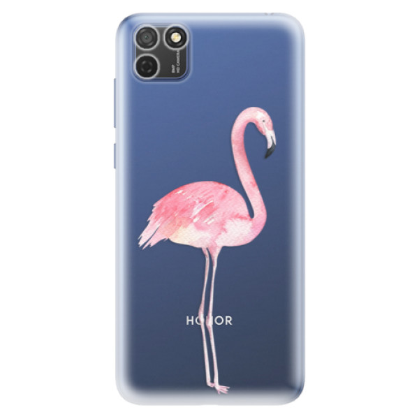 Odolné silikonové pouzdro iSaprio - Flamingo 01 - Honor 9S