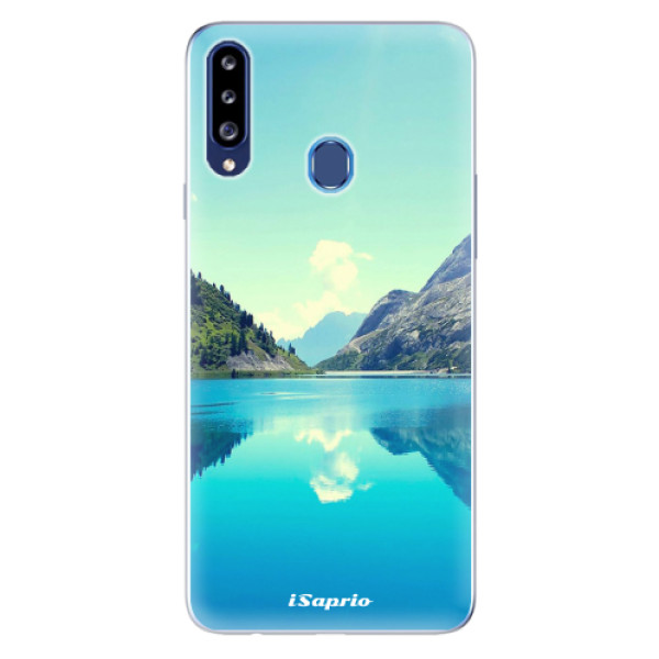 Odolné silikonové pouzdro iSaprio - Lake 01 - Samsung Galaxy A20s