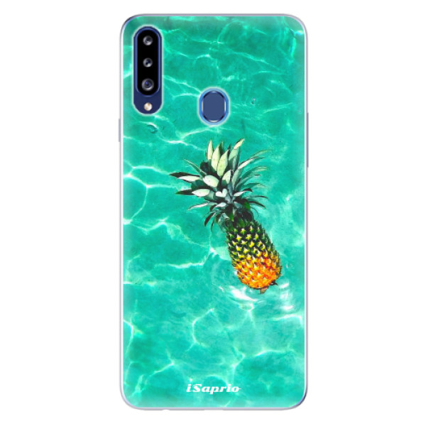 Odolné silikonové pouzdro iSaprio - Pineapple 10 - Samsung Galaxy A20s