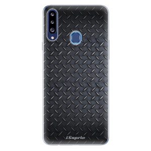 Odolné silikonové pouzdro iSaprio - Metal 01 na mobil Samsung Galaxy A20s - VÝPRODEJ