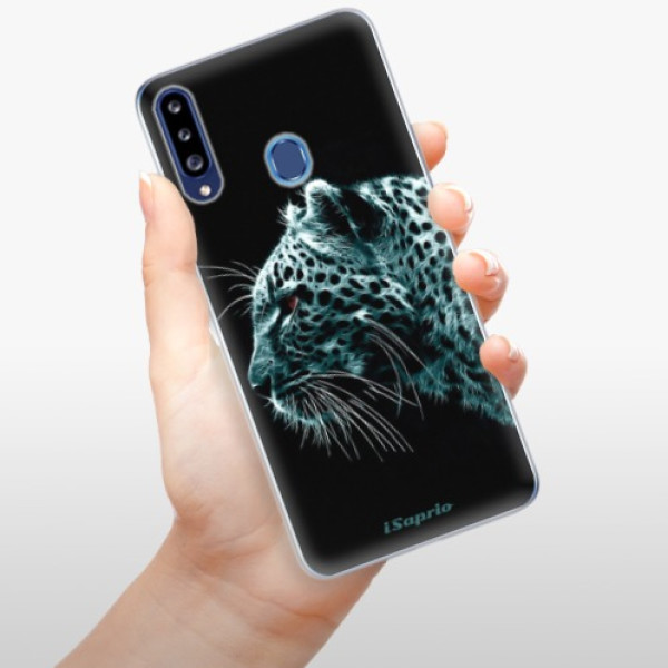 Odolné silikonové pouzdro iSaprio - Leopard 10 na mobil Samsung Galaxy A20s - výprodej