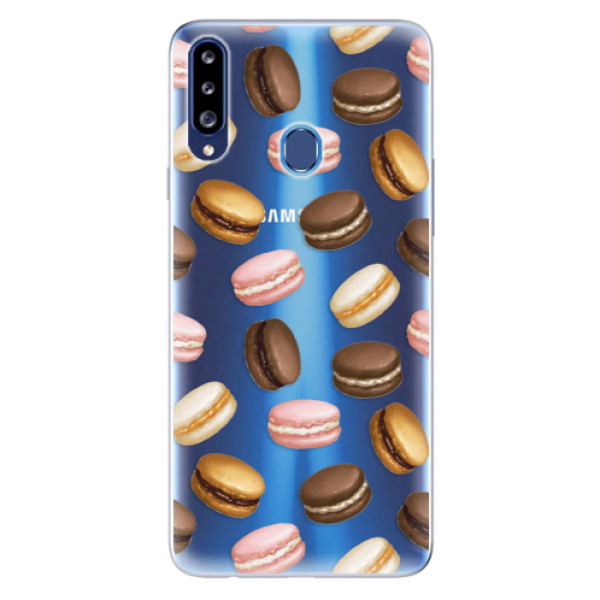 Odolné silikonové pouzdro iSaprio - Macaron Pattern - Samsung Galaxy A20s