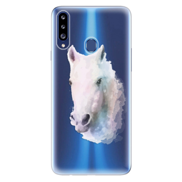 Odolné silikonové pouzdro iSaprio - Horse 01 na mobil Samsung Galaxy A20s (Odolný silikonový kryt, obal, pouzdro iSaprio - Horse 01 na mobilní telefon Samsung Galaxy A20s)