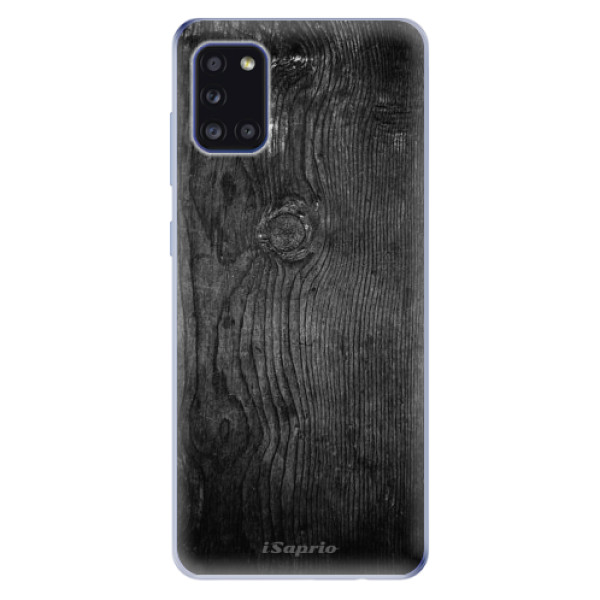 Odolné silikonové pouzdro iSaprio - Black Wood 13 - Samsung Galaxy A31