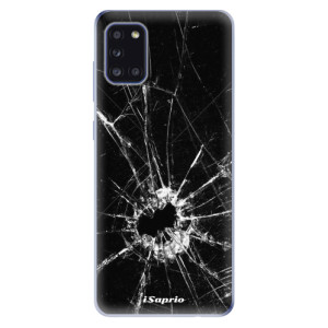 Odolné silikonové pouzdro iSaprio - Broken Glass 10 na mobil Samsung Galaxy A31