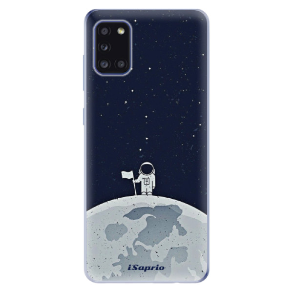 Odolné silikonové pouzdro iSaprio - On The Moon 10 na mobil Samsung Galaxy A31 (Odolný silikonový kryt, obal, pouzdro iSaprio - On The Moon 10 na mobilní telefon Samsung Galaxy A31)