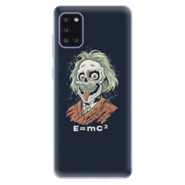 Odolné silikonové pouzdro iSaprio - Einstein 01 - Samsung Galaxy A31