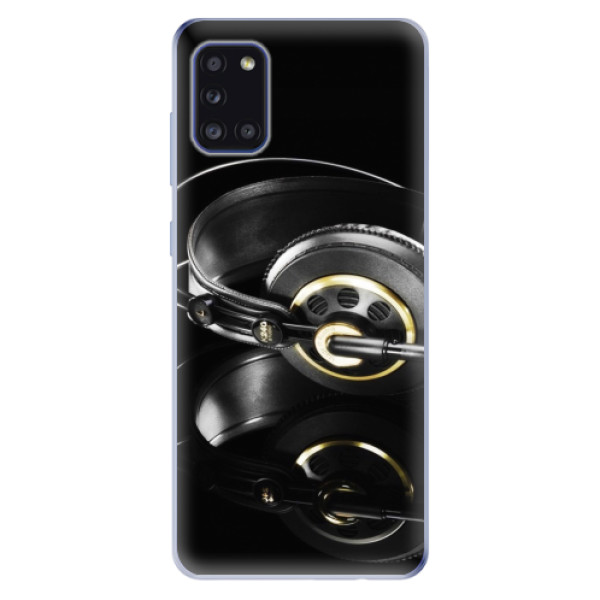 Odolné silikonové pouzdro iSaprio - Headphones 02 - Samsung Galaxy A31