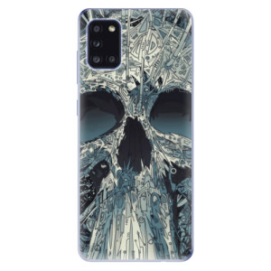 Odolné silikonové pouzdro iSaprio - Abstract Skull na mobil Samsung Galaxy A31